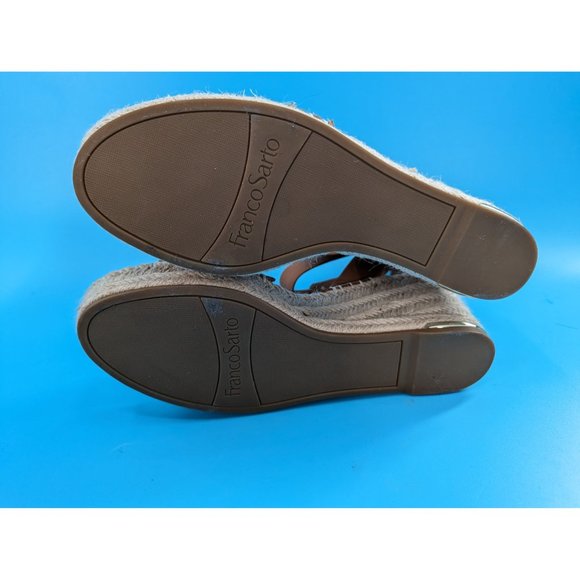 FRANCO SARTO NEW CLEMENS Espadrille Wedge Sandal NEW Was $115 - Picture 8 of 9